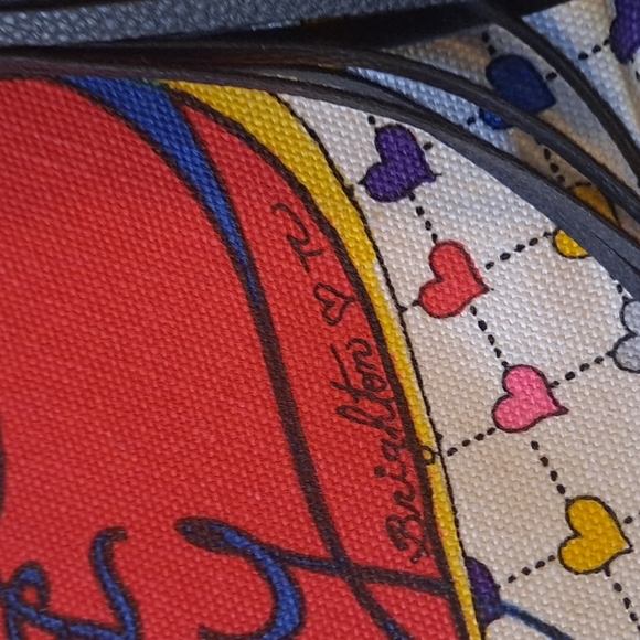 NWOT Brighton Love and Joy Pouch Crossbody Hearts Purse - Picture 4 of 6